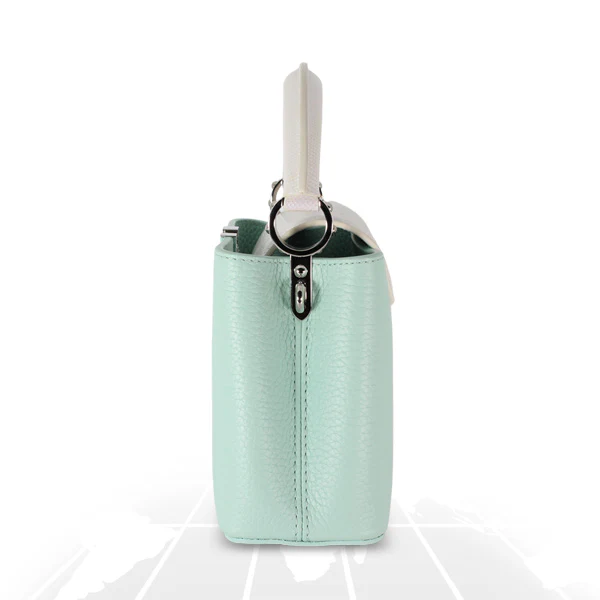 Louis Vuitton Mini Capucines Python Handle Silver Hardware - Image 3