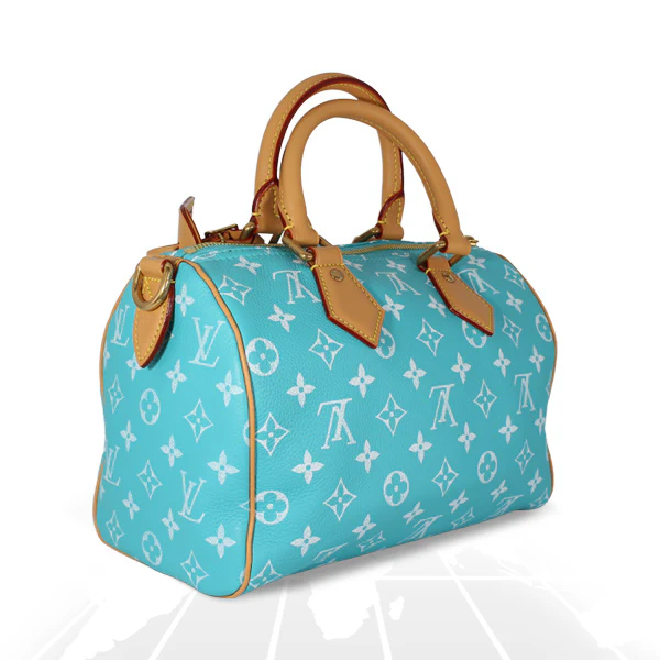 Louis Vuitton Speedy P9 Bandouliere 25 Turquoise - Image 3